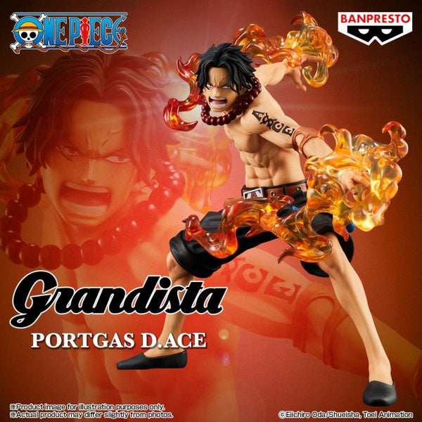 One Piece Grandista Figurine PORTGAS.D.ACE - ÉDITION SPÉCIALE