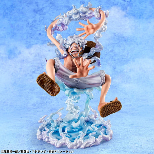 One Piece figurine PVC Portrait.Of.Pirates "Evolutionary History" Monkey D. Luffy "Gear Fifth"