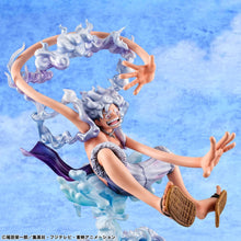 One Piece figurine PVC Portrait.Of.Pirates "Evolutionary History" Monkey D. Luffy "Gear Fifth"