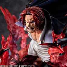 One Piece statuette PVC P.O.P. SA-MAXIMUM Leader of Red Hair Pirates Red-Haired Shanks Kamusari