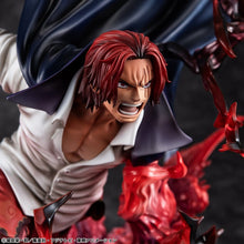 One Piece statuette PVC P.O.P. SA-MAXIMUM Leader of Red Hair Pirates Red-Haired Shanks Kamusari