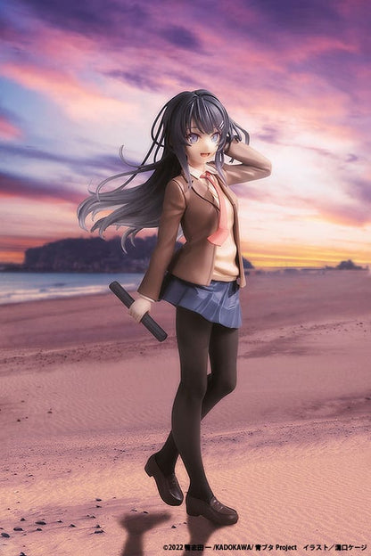 Rascal Does Not Dream of a Knapsack Kid statuette PVC Mai Sakurajima High School Graduation Ver. & Knapsack Kid