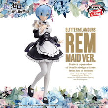 Re ZERO Starting Life in Another World GLITTER & GLAMOURS Figurine REM maid ver