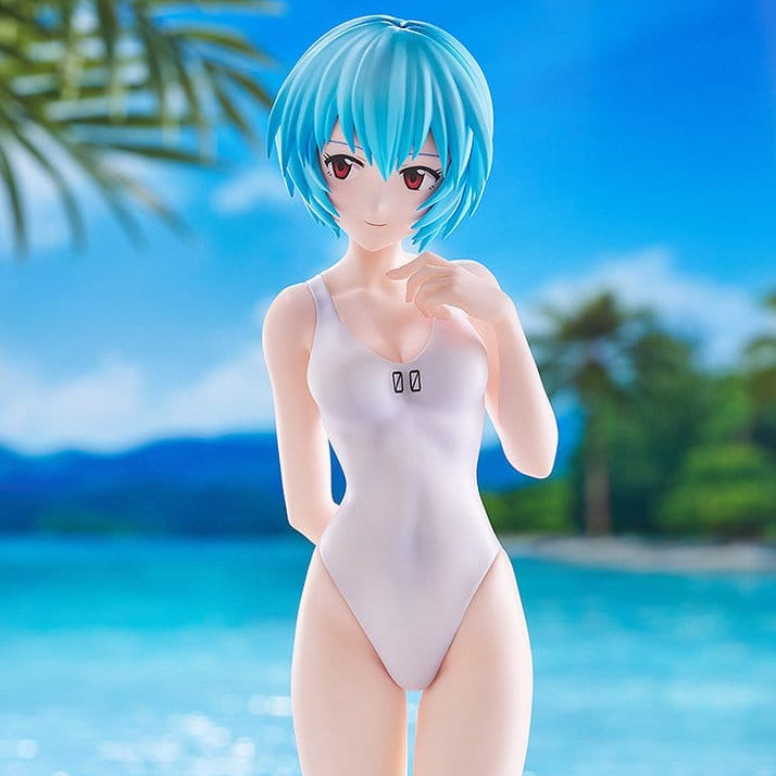 Rebuild of Evangelion Pop Up Parade Beach Queens Rei Ayanami (One-Piece Style) L Size