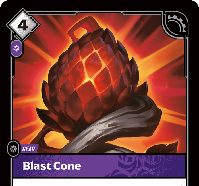 Riftbound – Carte Pomme de pin explosive Déchaînement FR