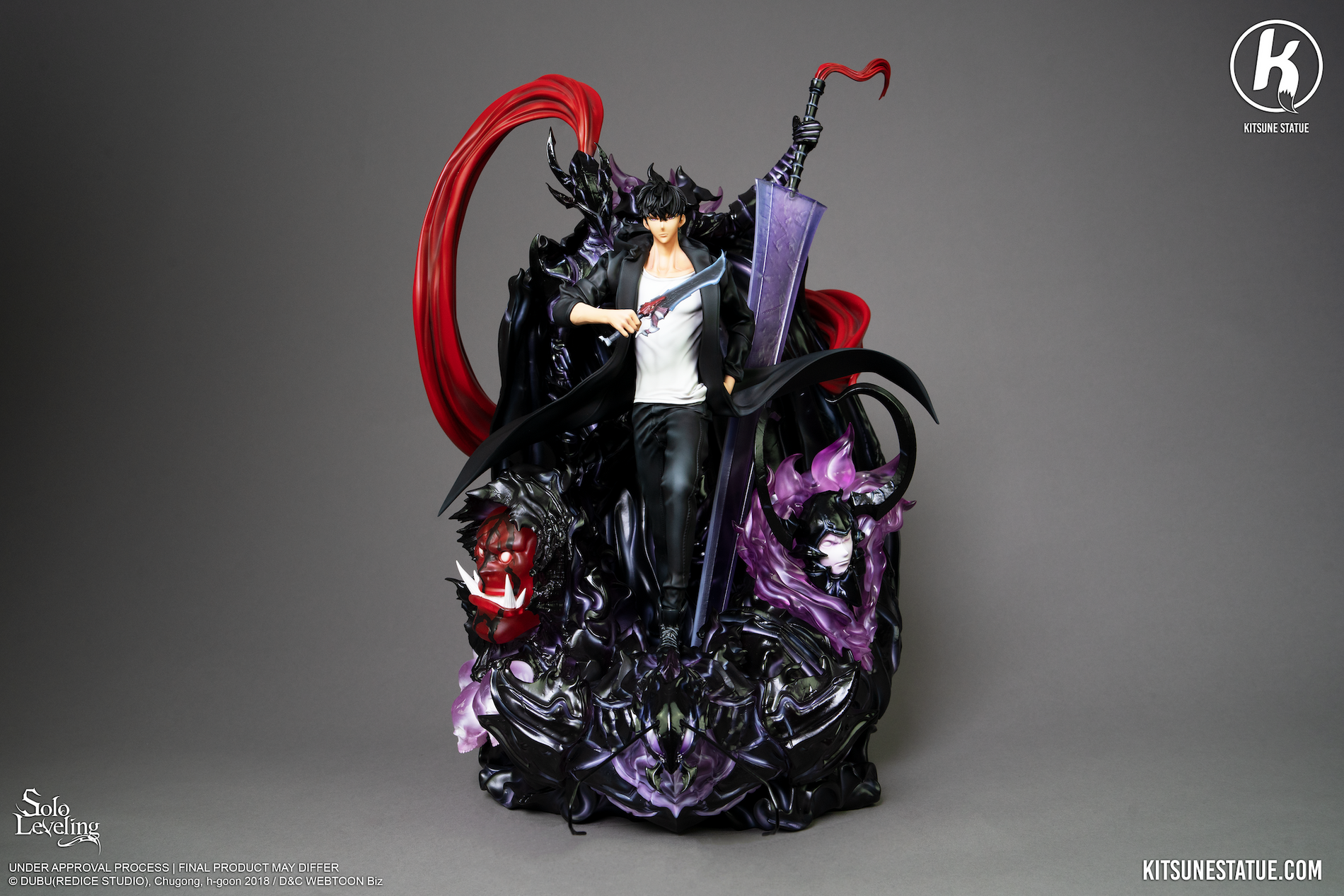Solo Leveling - Statue Sung Jin-Woo & Ombres