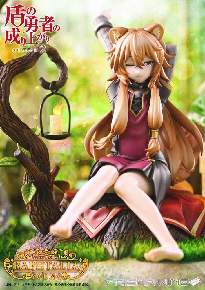 The Rising of the shield Hero Season 2 statuette PVC 1/7 Prisma Wing Raphtalia Young Version