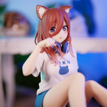 The Quintessential Quintuplet - Desktop Cute Figurine Miku Nakano Newly Drawn Cat room wear ver