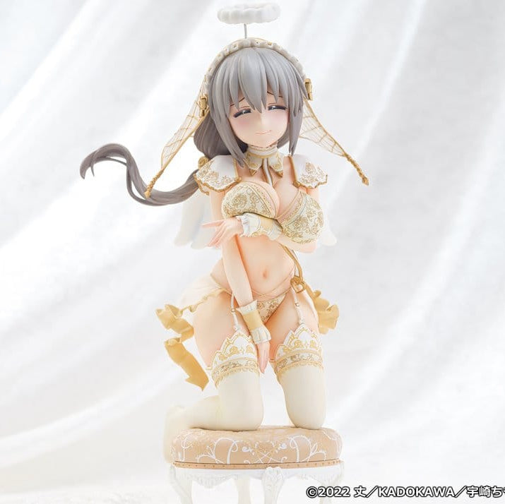 Uzaki-chan Wants to Hang Out! statuette PVC 1/7 Tsuki Uzaki Angel Ver