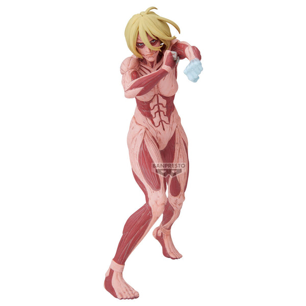 Attack on Titan - Figurine Maximatic Annie Titan Féminin 18cm Banpresto