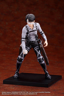 Attack on Titan: The Final Season – Figurine Levi Ackerman OSHI WORKS 20 cm – Kotobukiya
