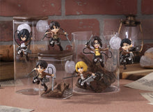 Attack on Titan - Tobimas Mini Figurines Pack de 6 (With Gift)