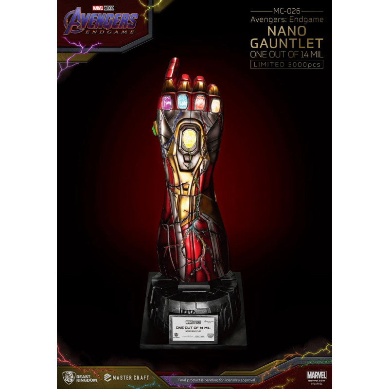 Avengers Endgame – Marvel StudiosProduit : Nano Gauntlet