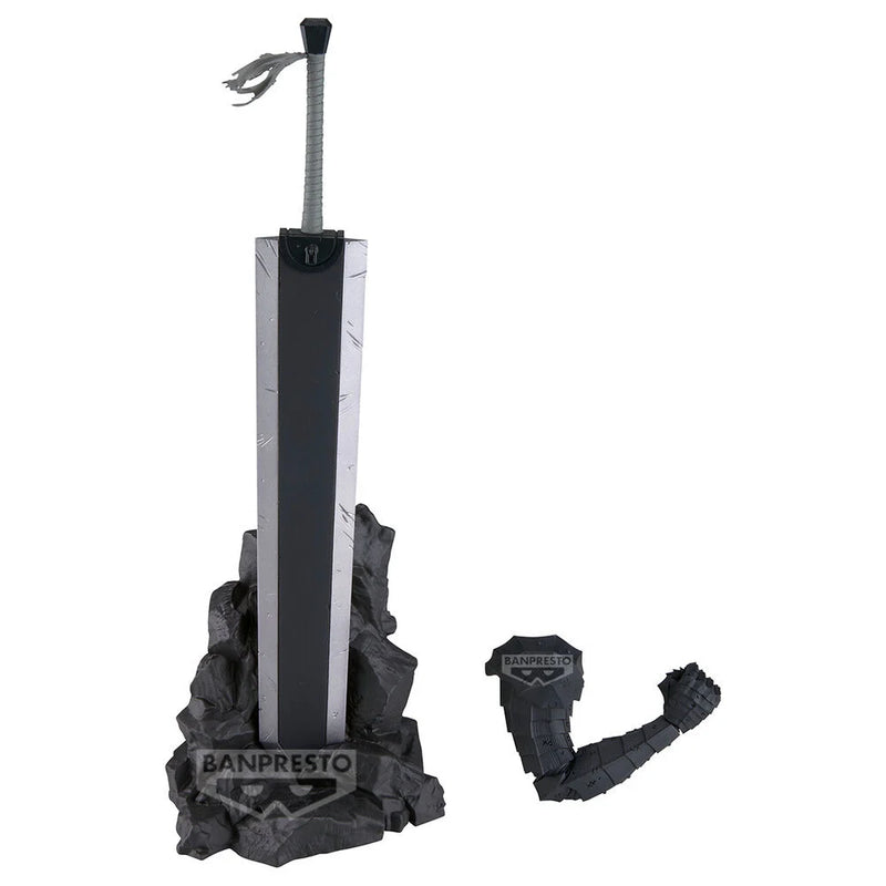 Berserk – Figurine Guts Right Arm & Weapon Grandista 25 cm – Banpresto