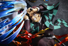 Demon Slayer - Figurine Tanjiro Kamado & Giyu Tomioka & Akaza 13cm Aniplex