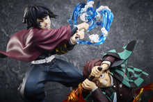 Demon Slayer - Figurine Tanjiro Kamado & Giyu Tomioka & Akaza 13cm Aniplex
