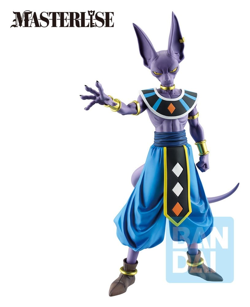 Dragon Ball Super – Figurine Beerus Dieu de la destruction Battle of Gods MASTERLISE Ichibansho 
