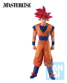 Dragon Ball Super – Figurine Son Goku Super Saiyan God Battle of Gods MASTERLISE Ichibansho 25 cm – Banpresto