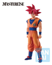 Dragon Ball Super – Figurine Son Goku Super Saiyan God Battle of Gods MASTERLISE Ichibansho 25 cm – Banpresto