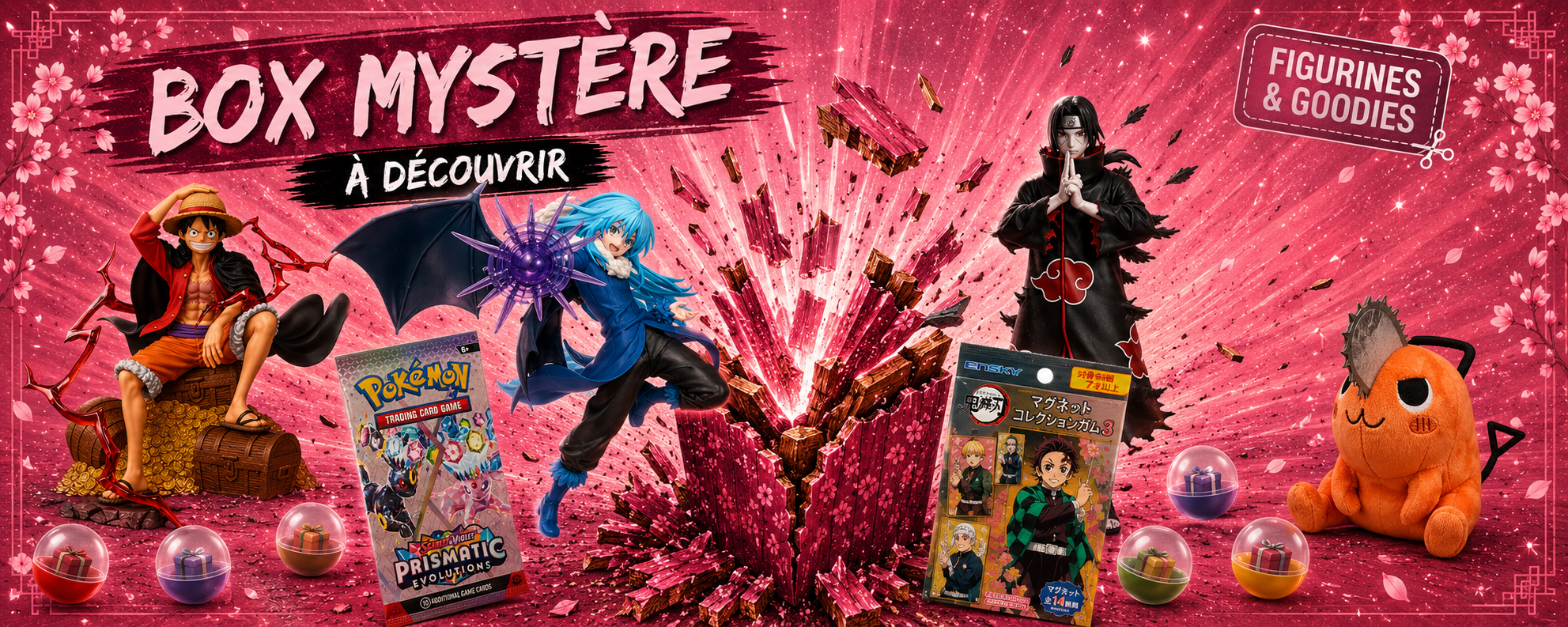 Box Mystère manga et anime Kyotoshop