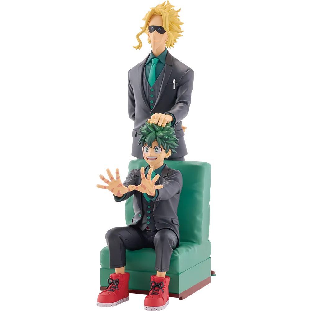 My Hero Academia – Figurine All Might & Izuku Midoriya 10th Anniversary