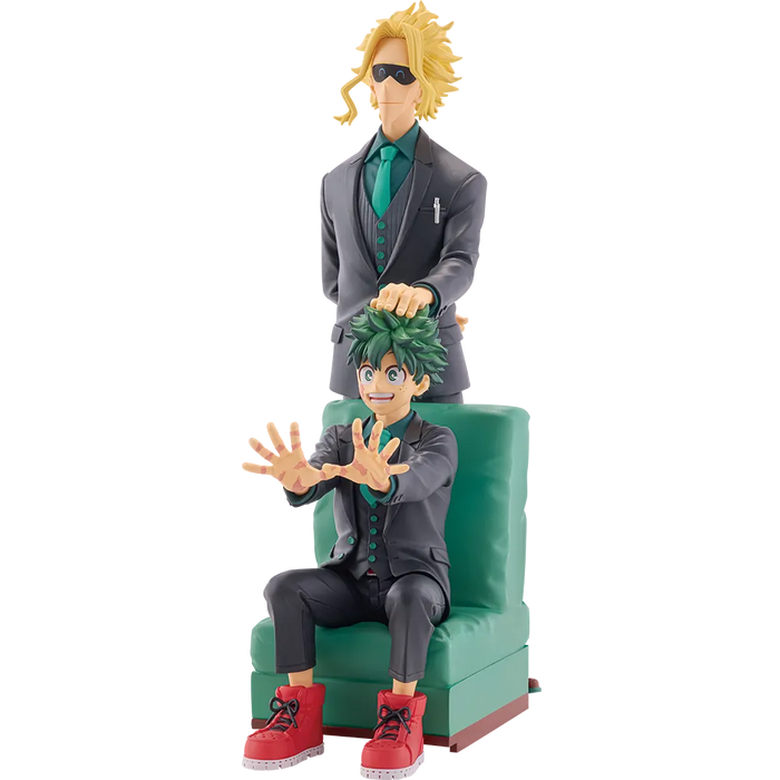 My Hero Academia – Figurine All Might & Izuku Midoriya 10th Anniversary