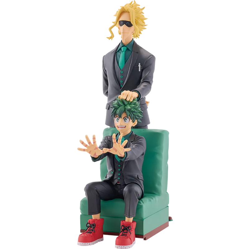 My Hero Academia – Figurine All Might & Izuku Midoriya 10th Anniversary