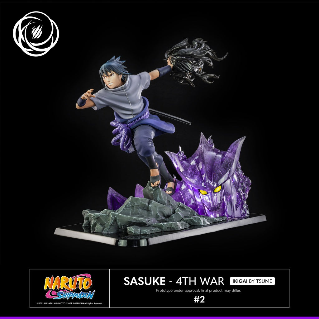 Naruto Shippuden – Statue Sasuke Uchiha Fourth Great Ninja War Ikigai 1/6 – Tsume Art