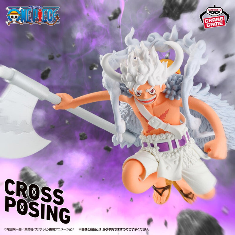 One Piece Cross Posing Figurine Monkey D Luffy II