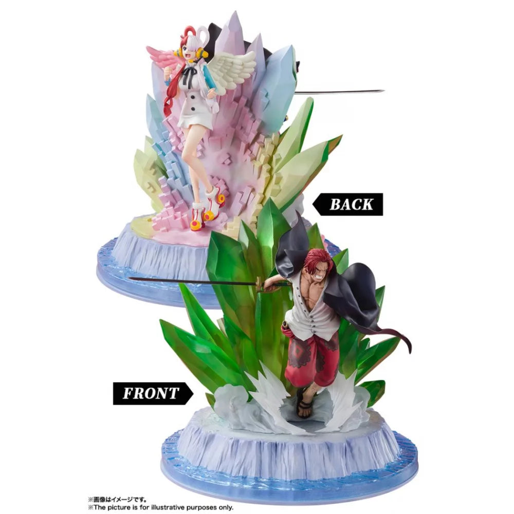 One Piece : Film Red - Figurine Shanks & Uta - Figuarts Zero