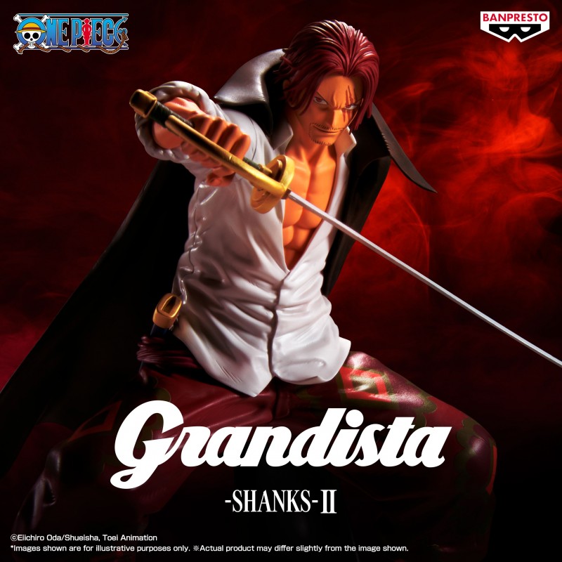 One Piece Grandista Figurine Shanks II