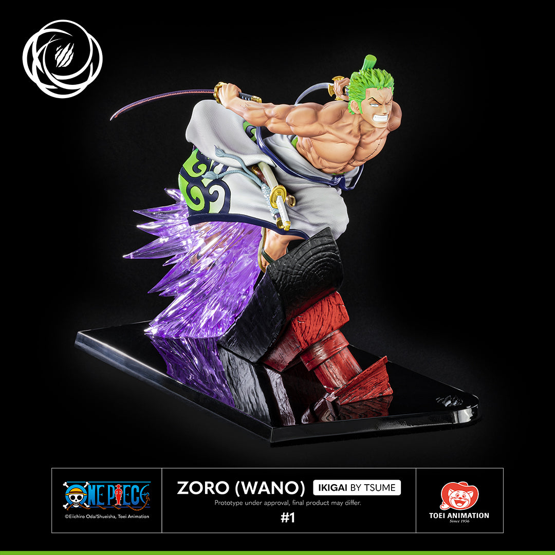 One Piece – Statue Roronoa Zoro (Wano) Ikigai 1/6 – Tsume Art