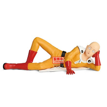 One Punch Man - Figurine One Punch Life Saitama Nap 7cm Banpresto