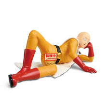 One Punch Man - Figurine One Punch Life Saitama Nap 7cm Banpresto
