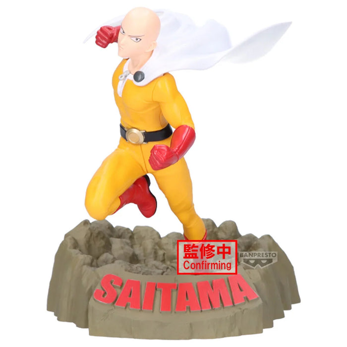 One-Punch Man – Figurine Saitama Crash Base Ver