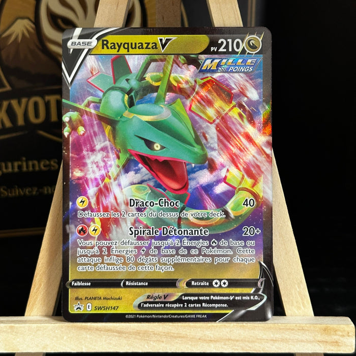 Pokémon – Carte Rayquaza V SWSH147 – Black Star Promo – FR