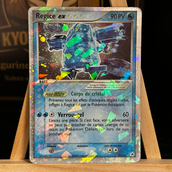 Pokémon – Carte Regice ex 97/101 – EX Légendes Oubliées – FR