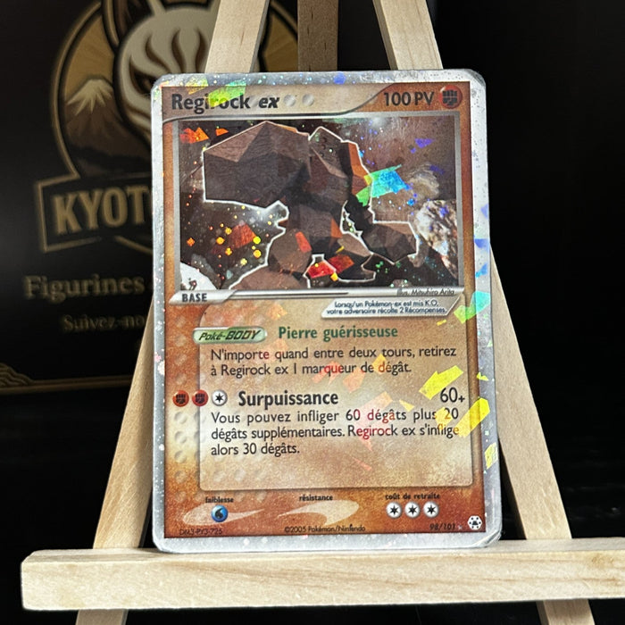 Pokémon – Carte Regirock ex 98/101 – EX Légendes Oubliées – FR