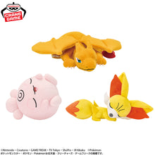 Pokémon - Peluches Dracaufeu, Toudoudou & Feunnec 17-23cm Banpresto