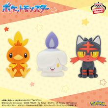 Pokémon – Peluches Poussifeu, Funécire et Flamiaou 16 à 19 cm – Banpresto