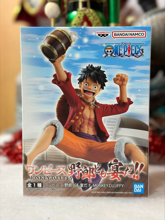 One Piece - Figurine Monkey D Luffy - it's a banquet