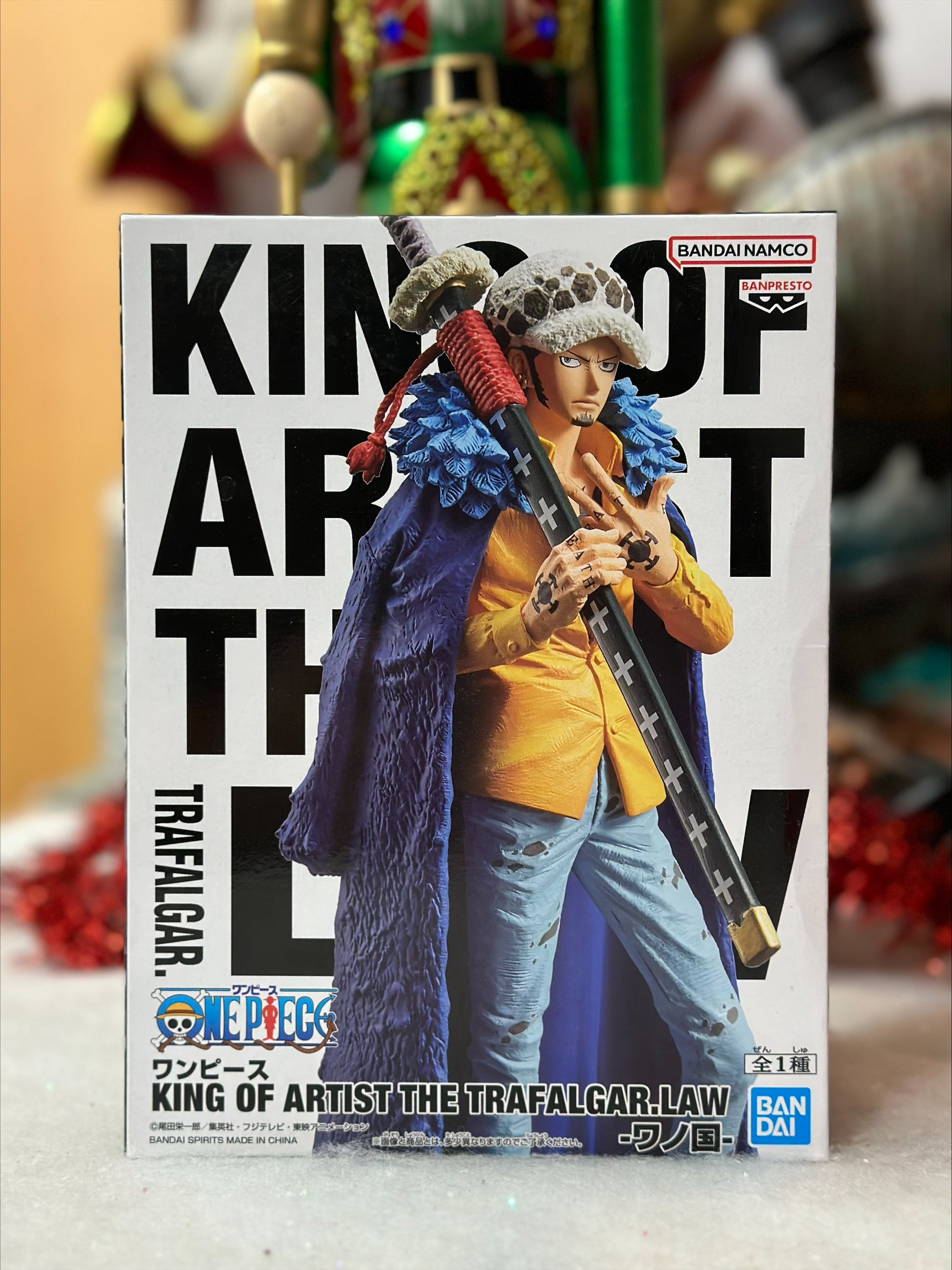 Figurine One Piece Trafalgar Law – Banpresto King Of Artist II, édition 2024 Neuve 23cm Figurine One Piece Trafalgar Law – Banpresto King Of Artist II, édition 2024 Neuve 23cm