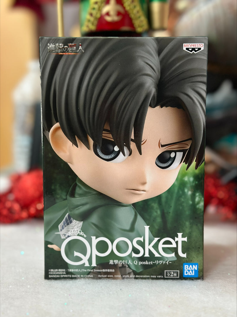 L'attaque des Titans - Figurine Levi Ackerman - Q Posket