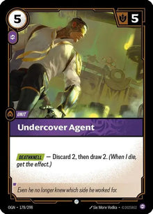 Riftbound - Carte Agent infiltré Origines FR - Riot Games