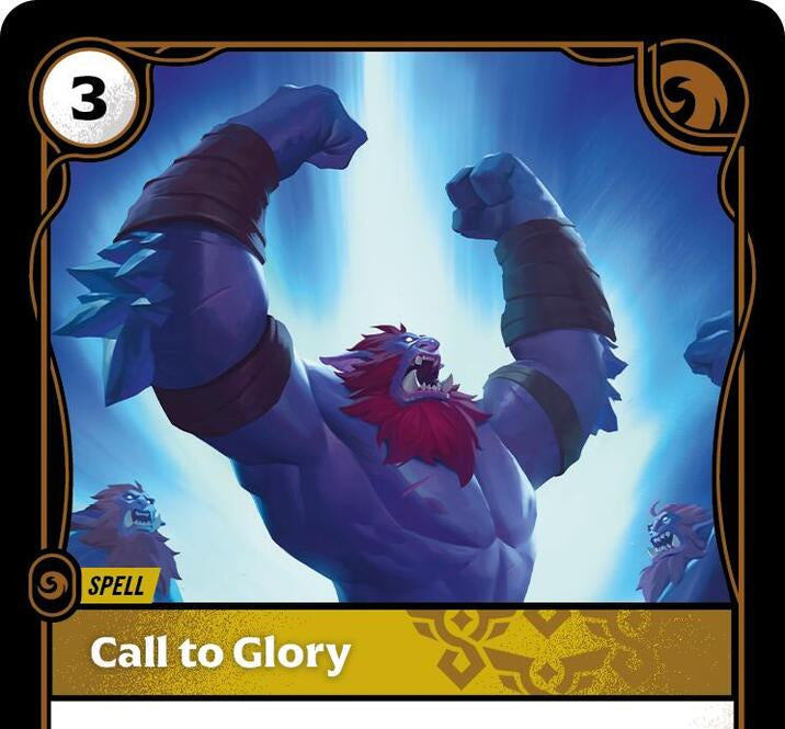 Riftbound - Carte Appel de la gloire Origines FR - Riot Games