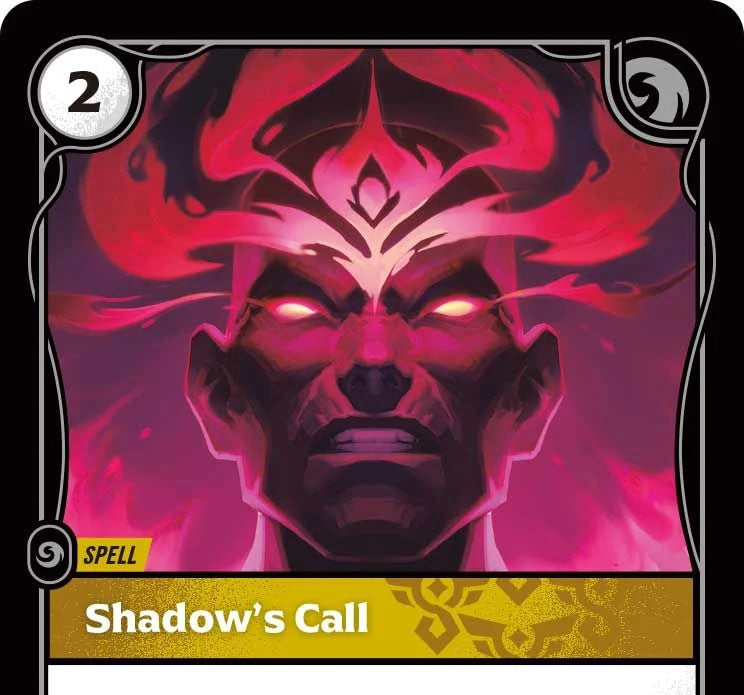 Riftbound - Carte Appel des ombres Déchaînement FR - Riot Games