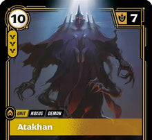 Riftbound - Carte Atakhan Déchaînement FOIL FR - Riot Games