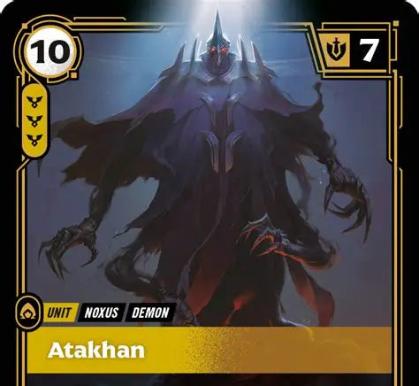 Riftbound - Carte Atakhan Déchaînement FOIL FR