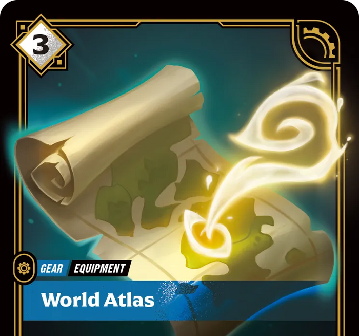 Riftbound - Carte Atlas du monde Armes Spirituelles FOIL FR