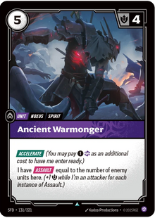 Riftbound - Carte Belliciste antique Armes Spirituelles FR - Riot Games